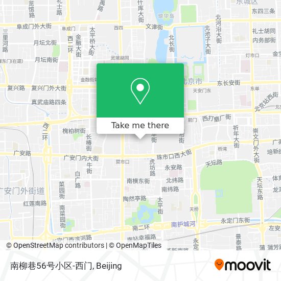 南柳巷56号小区-西门 map