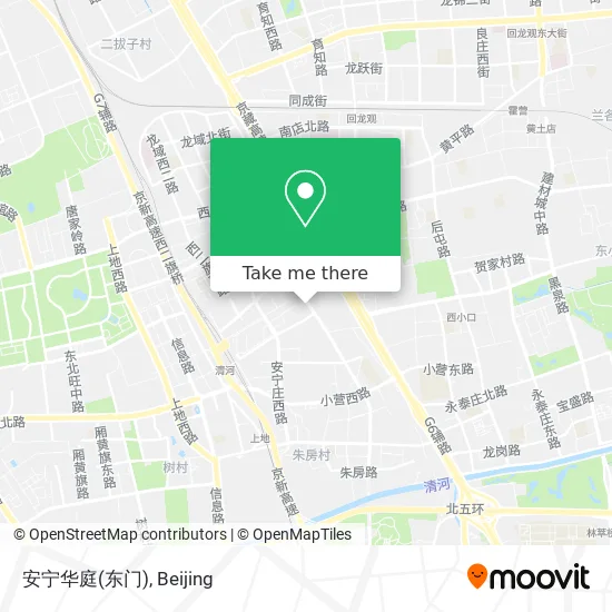 安宁华庭(东门) map