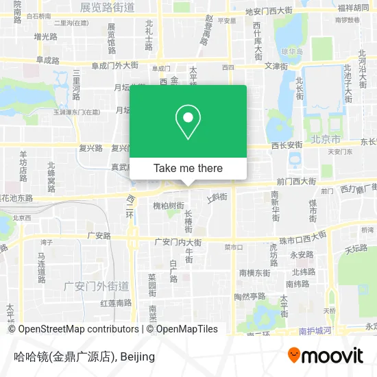 哈哈镜(金鼎广源店) map