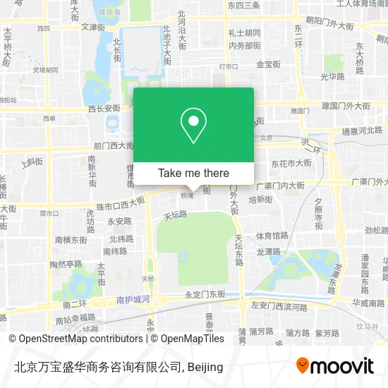 北京万宝盛华商务咨询有限公司 map