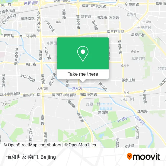 怡和世家-南门 map