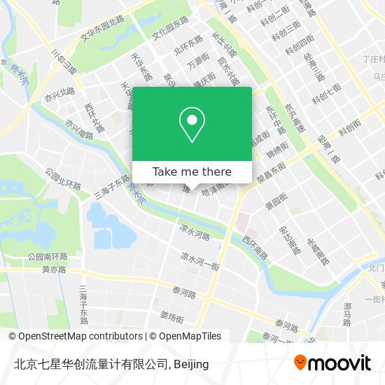 北京七星华创流量计有限公司 map