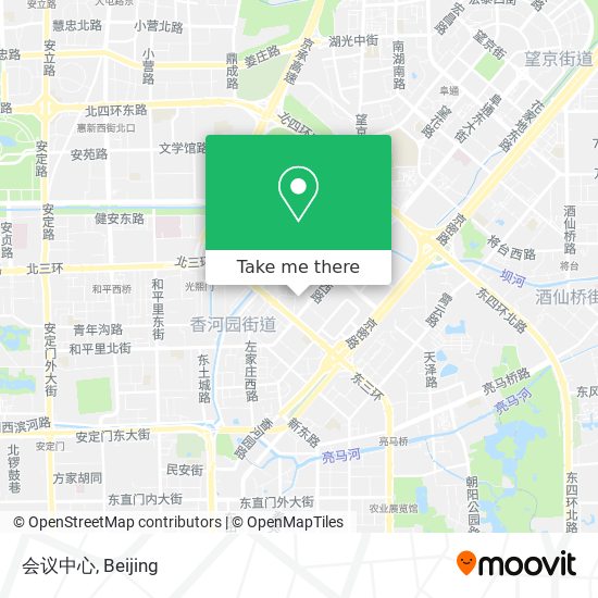 会议中心 map