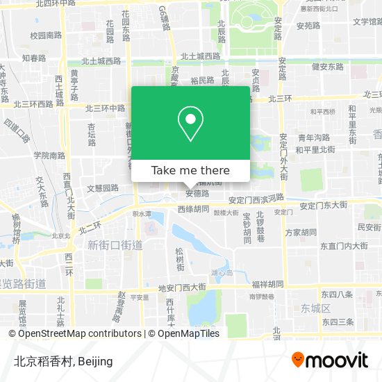 北京稻香村 map