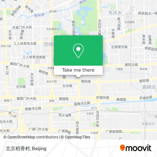 北京稻香村 map