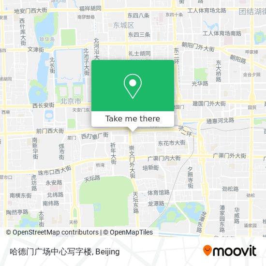 哈德门广场中心写字楼 map