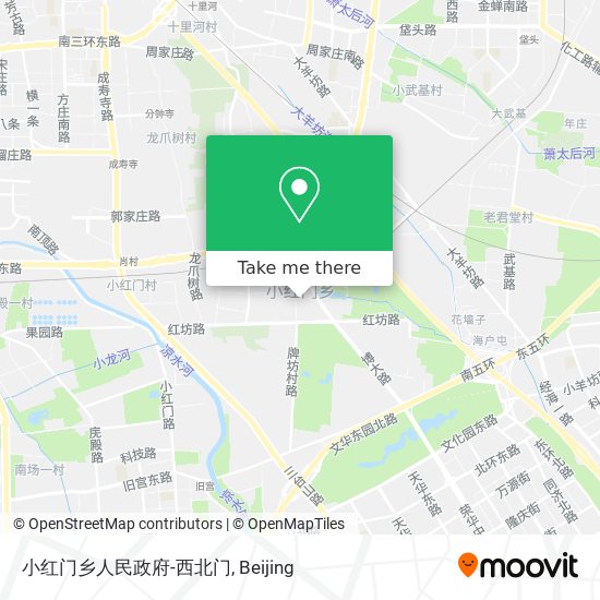 小红门乡人民政府-西北门 map