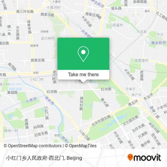 小红门乡人民政府-西北门 map