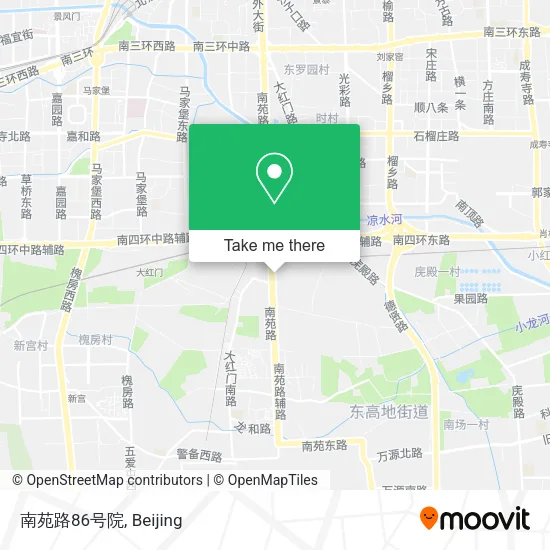 南苑路86号院 map
