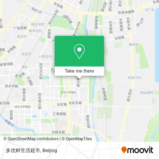 多优鲜生活超市 map