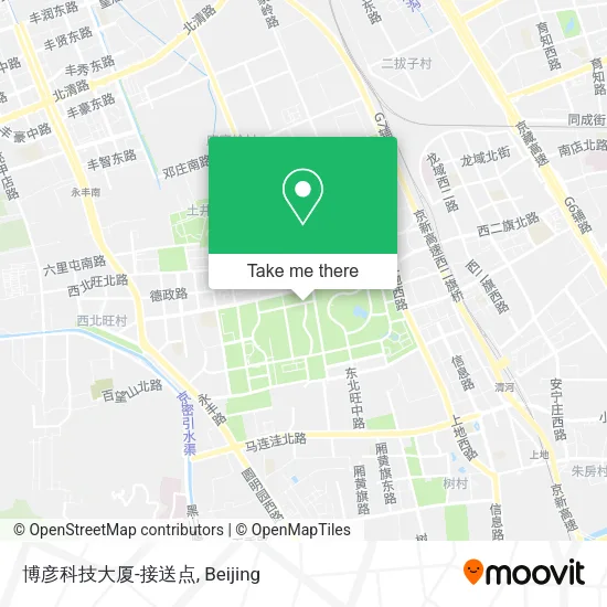 博彦科技大厦-接送点 map