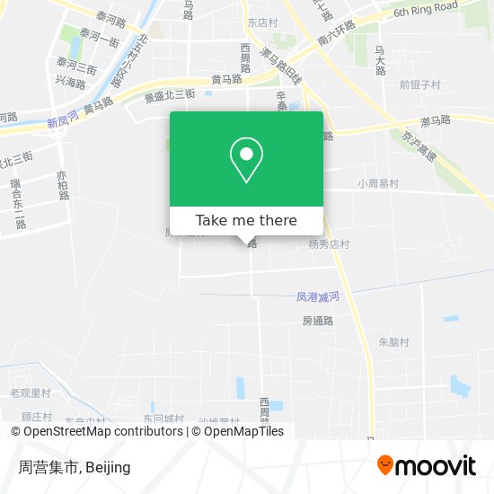 周营集市 map
