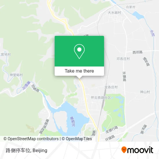 路侧停车位 map