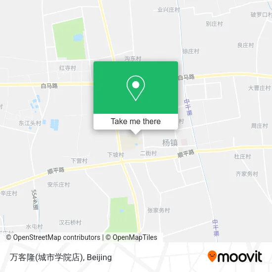 万客隆(城市学院店) map