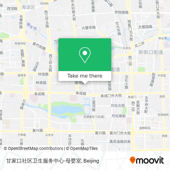 甘家口社区卫生服务中心-母婴室 map