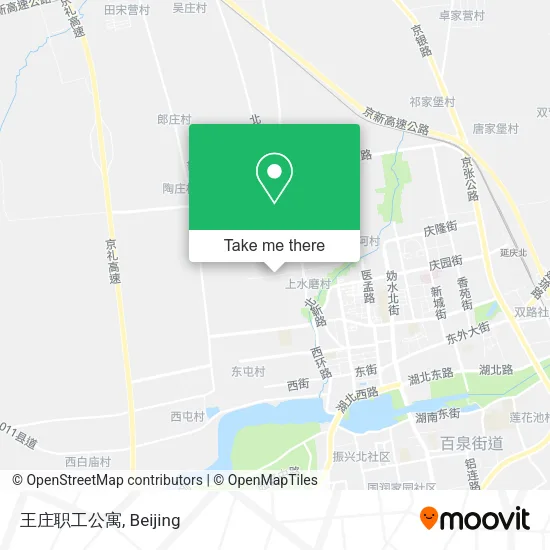 王庄职工公寓 map