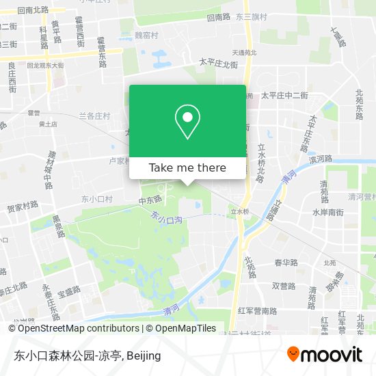 东小口森林公园-凉亭 map