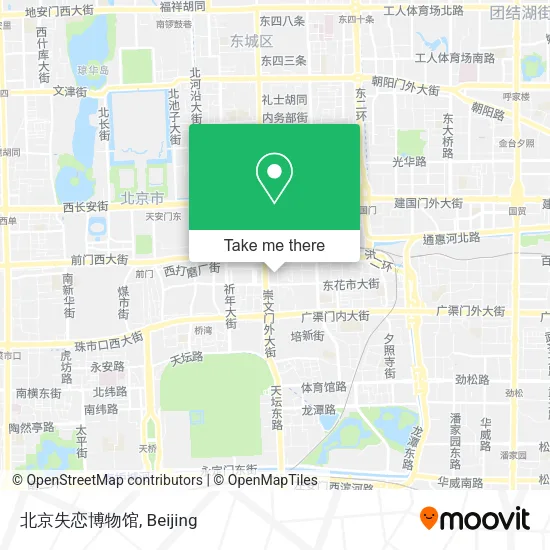 北京失恋博物馆 map