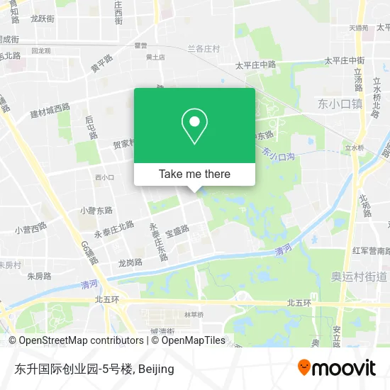 东升国际创业园-5号楼 map