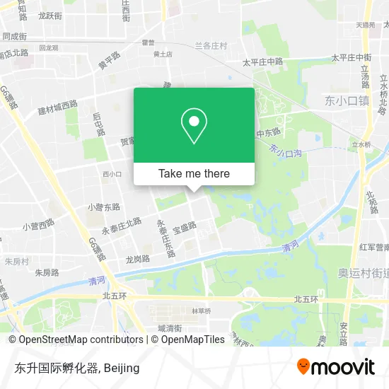 东升国际孵化器 map