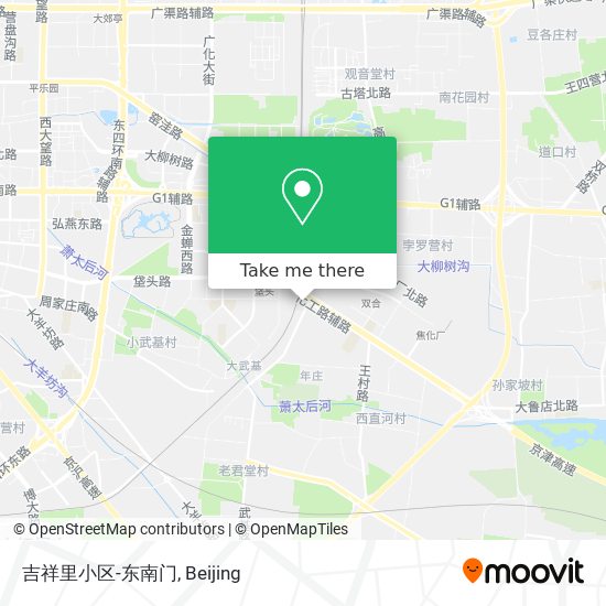 吉祥里小区-东南门 map