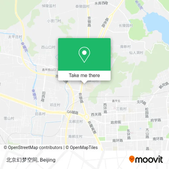 北京幻梦空间 map