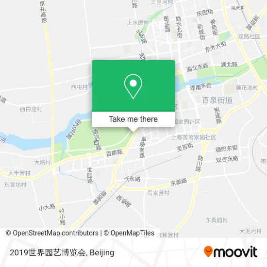 2019世界园艺博览会 map