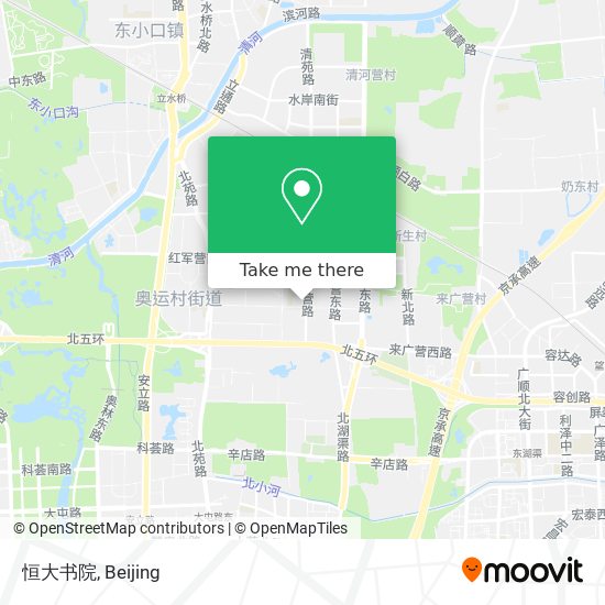 恒大书院 map