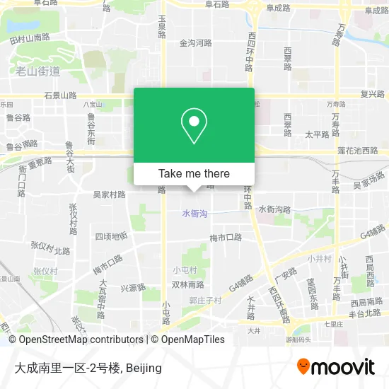 大成南里一区-2号楼 map