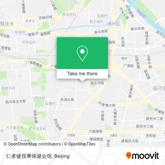 仁者健按摩保健会馆 map