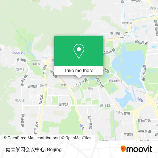 健壹景园会议中心 map
