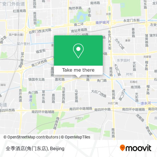 全季酒店(角门东店) map