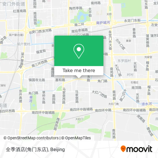 全季酒店(角门东店) map