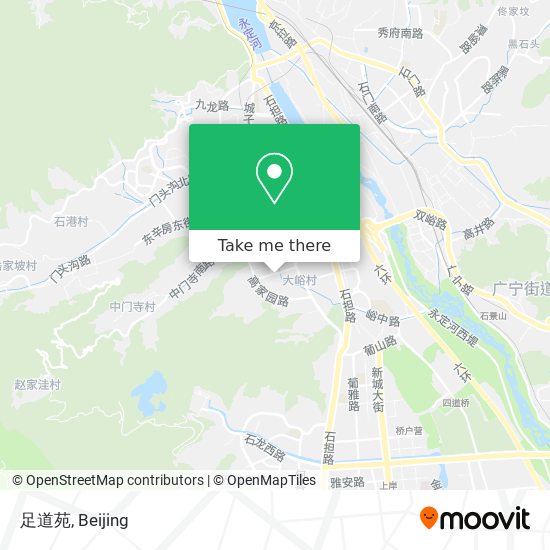 足道苑 map