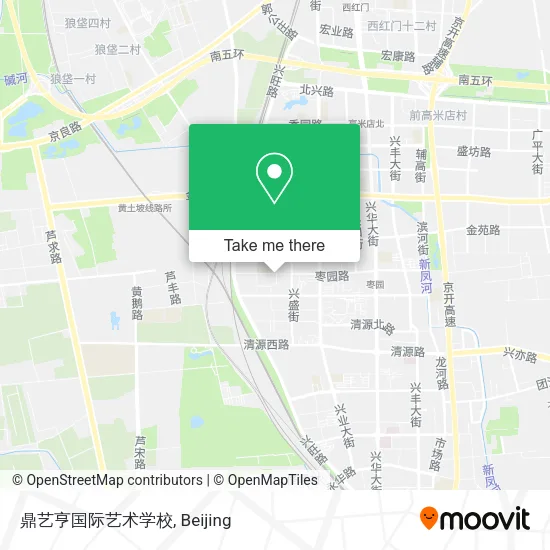 鼎艺亨国际艺术学校 map