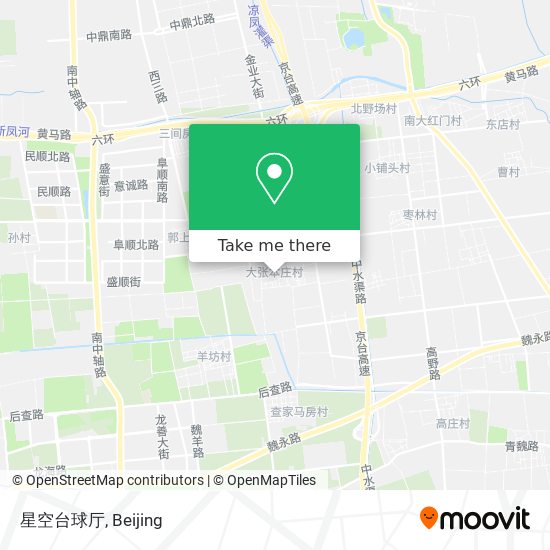 星空台球厅 map