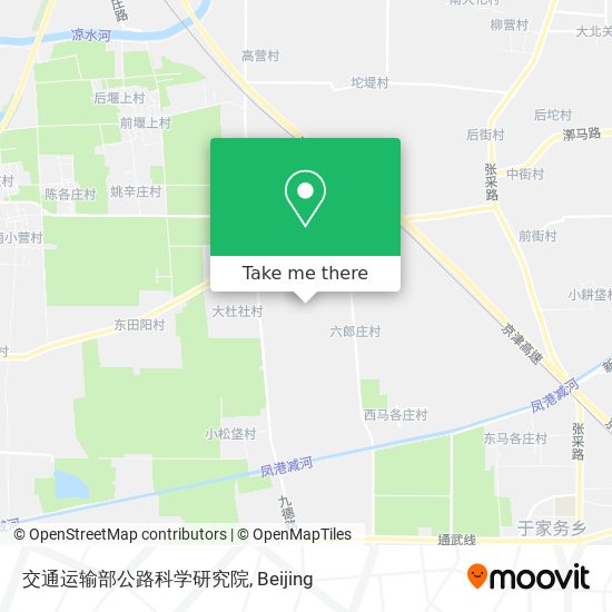 交通运输部公路科学研究院 map