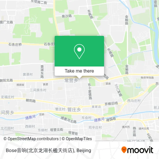 Bose音响(北京龙湖长楹天街店) map