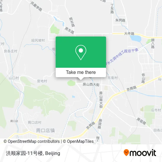 洪顺家园-11号楼 map