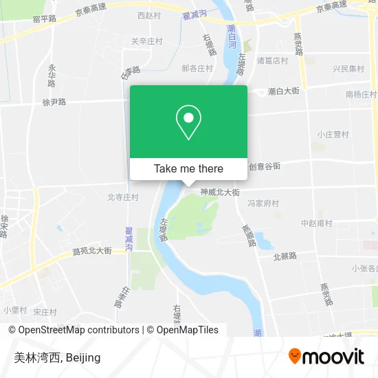 美林湾西 map