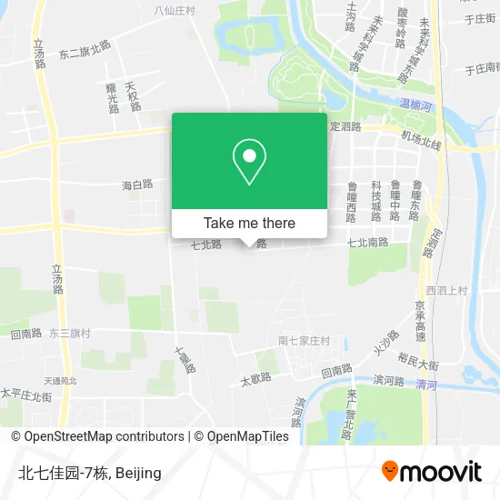 北七佳园-7栋 map