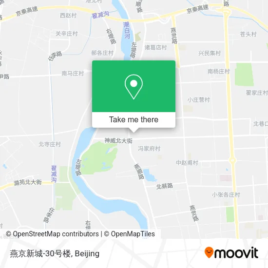 燕京新城-30号楼 map