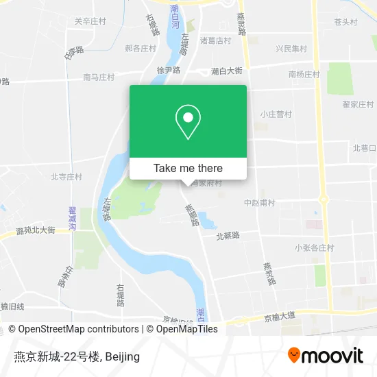 燕京新城-22号楼 map