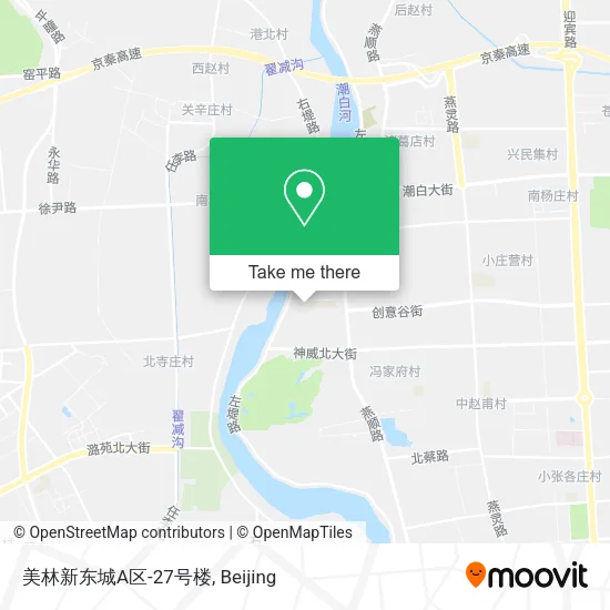 美林新东城A区-27号楼 map
