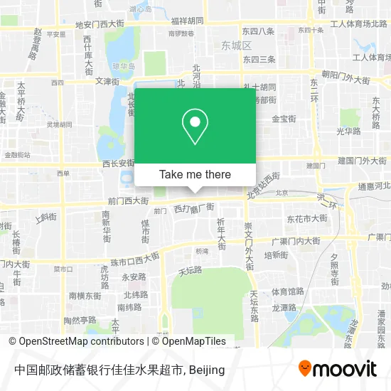 中国邮政储蓄银行佳佳水果超市 map