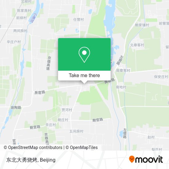 东北大勇烧烤 map