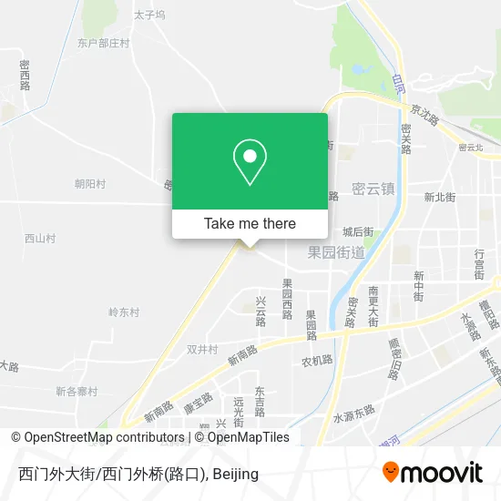 西门外大街/西门外桥(路口) map