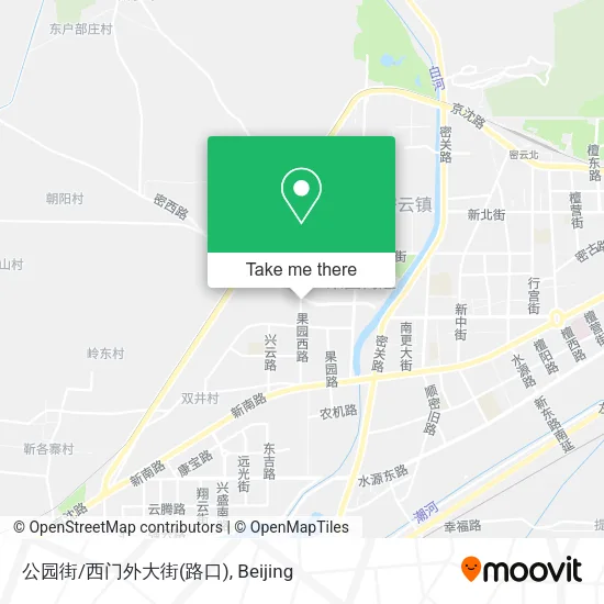 公园街/西门外大街(路口) map