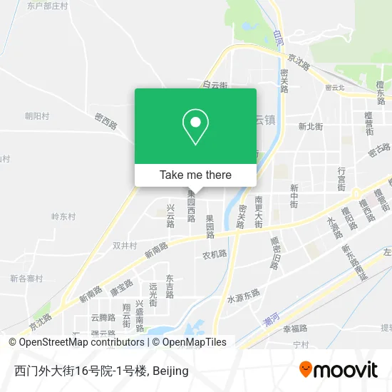 西门外大街16号院-1号楼 map