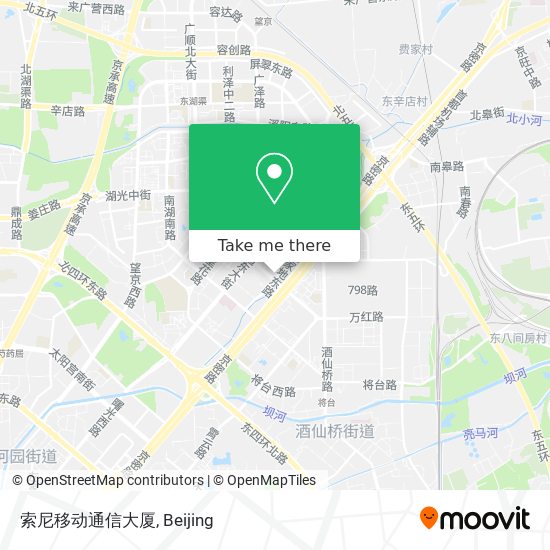 索尼移动通信大厦 map